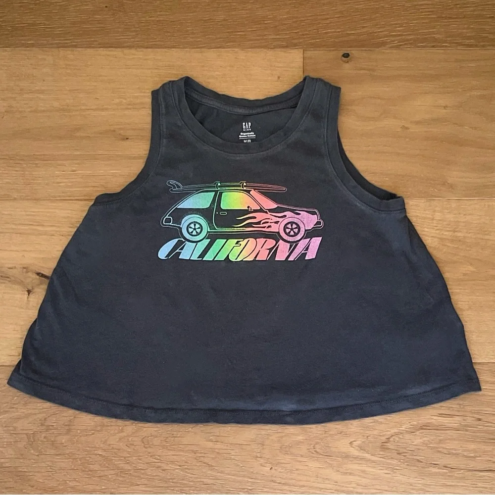 BUNDLE Gap Boho Muscle Tees Coastal California Tank Tops Old Navy Girls Medium
